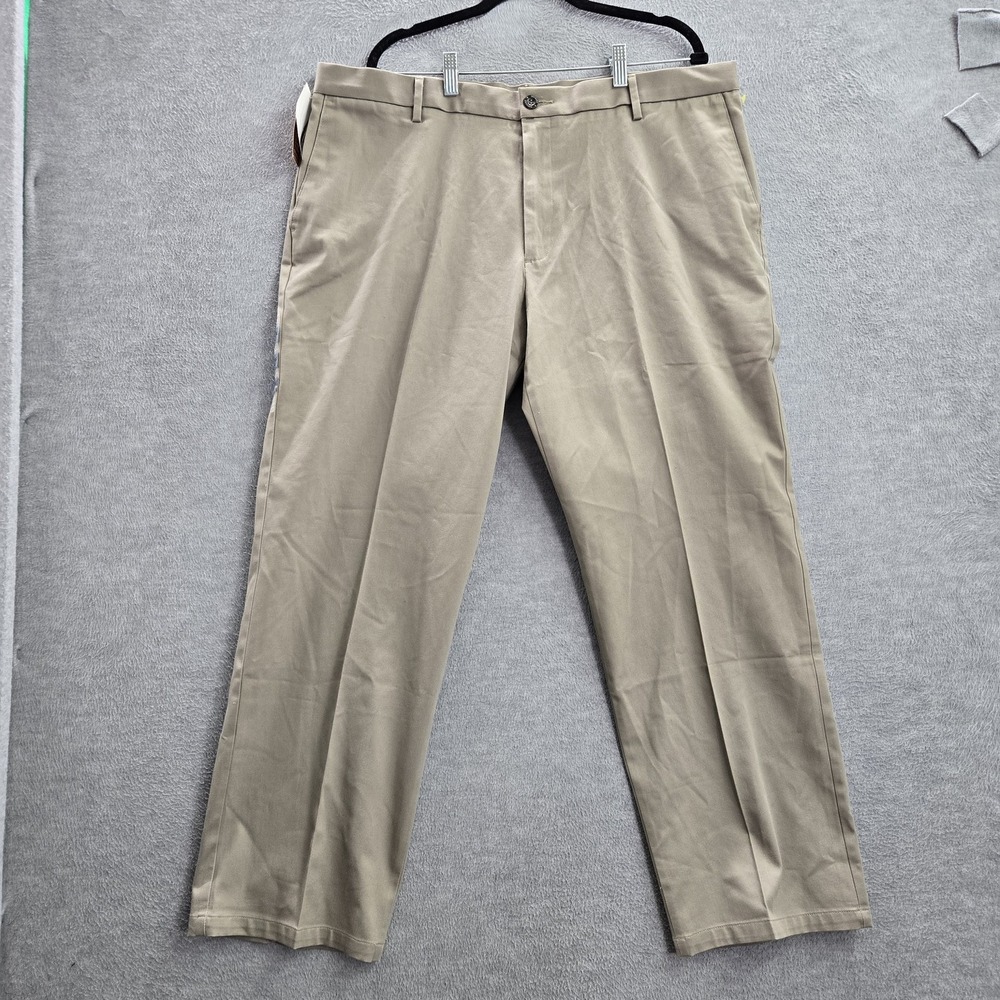 Dockers Men Pants 40X30 Khaki Chino Logo 30" Inseam NWT